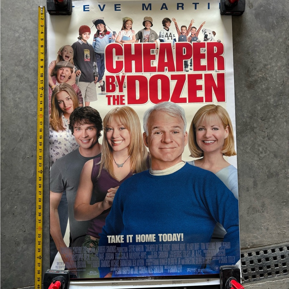 Cheaper by the Dozen Movie Poster